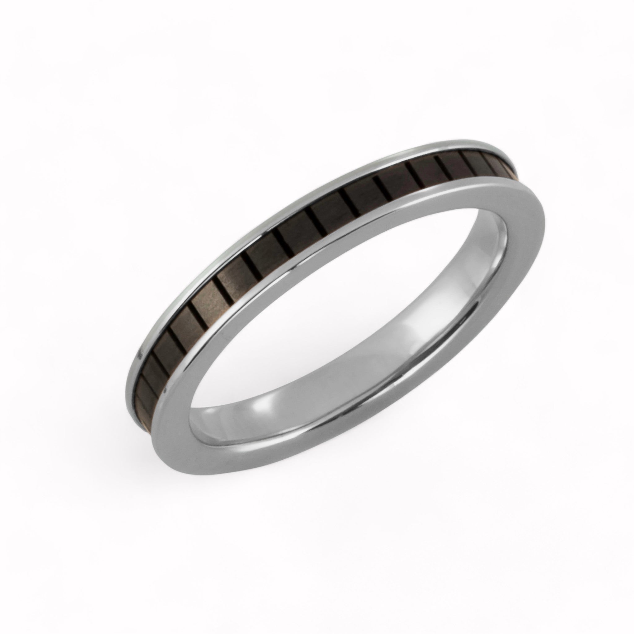 Black Diamond - Women’s Ring - HERA - 14K White Gold - Lady Elysium Black Diamond