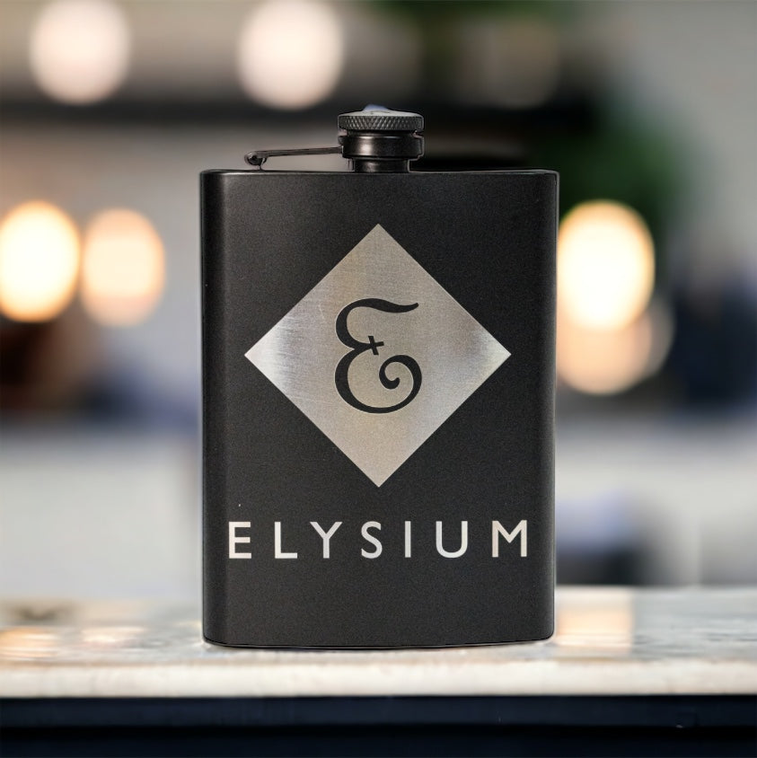 Elysium Black Diamond - Personalized Prestige Flask