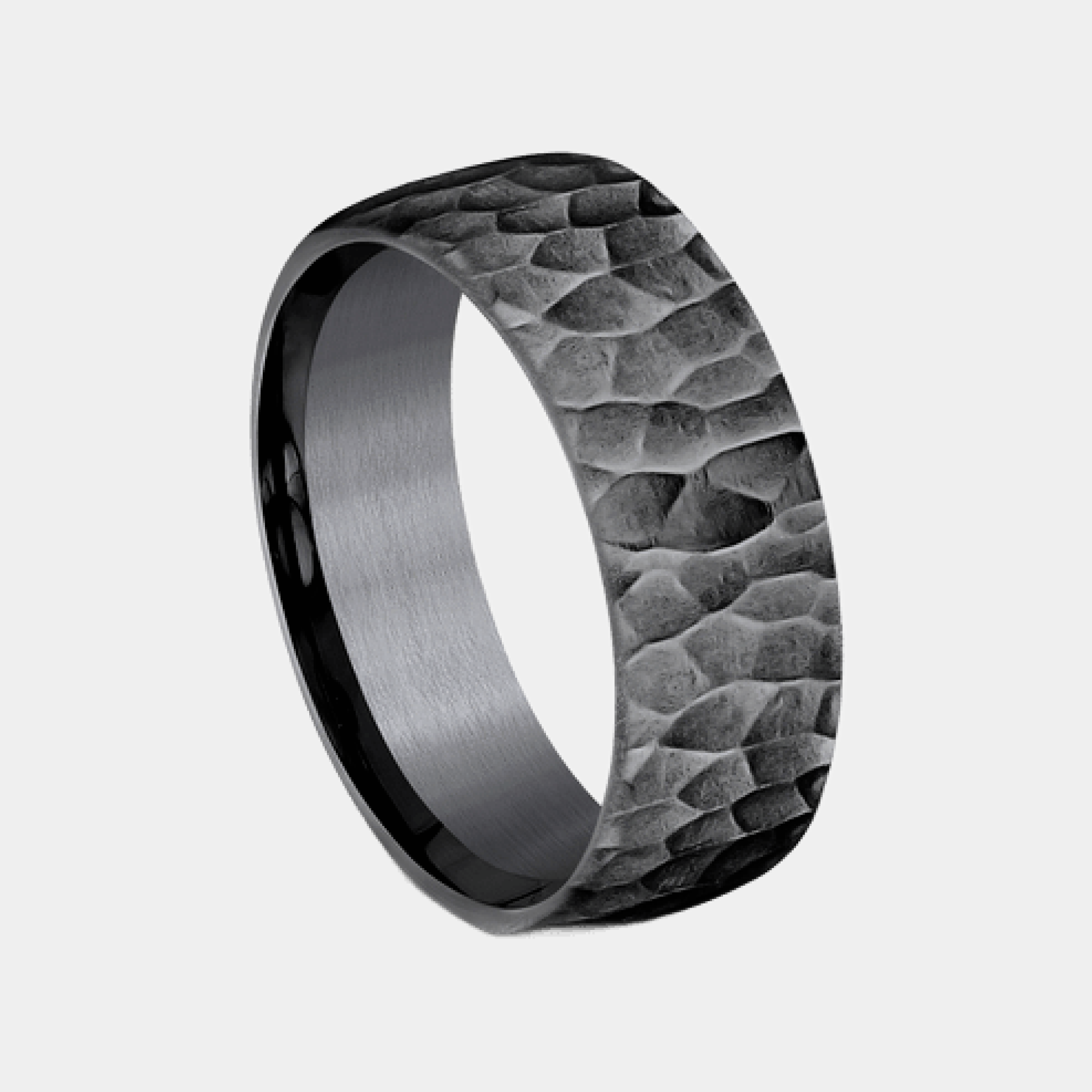 Men's Wedding Band | The Shredder | Tantalum Dark | Elysium